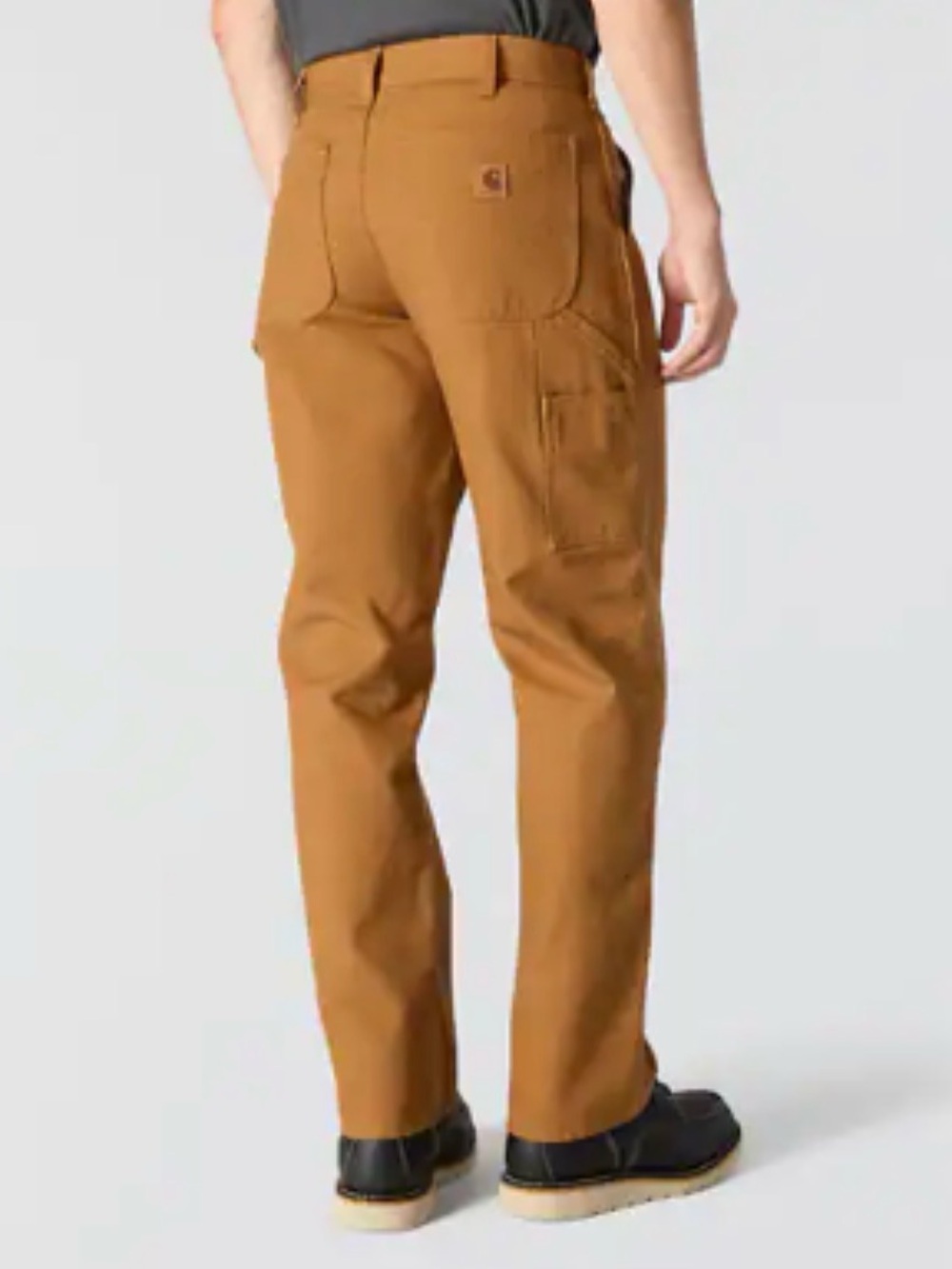Carhartt Men’s Loose Fit Duck Utility Carpenter Work Pant Canvas Brown 44x36 NWT